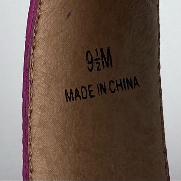 Simply Pelle women rose pink cork wedge slip on sandals. Size 9.5M. Used. - Picture 3 of 12